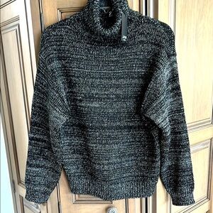 Women’s Black Turtleneck Sweater